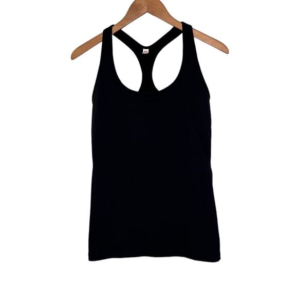 Lucy Black Athletic Tank top size large - Picture 1 of 6